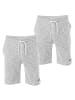riverso  Short RIVMike 2er Pack regular/straight in Grau