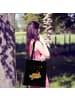 Mr. & Mrs. Panda Tote Bag Fuchs Sterne ohne Spruch in Schwarz