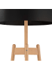 Licht-Erlebnisse Stehlampe (B)50 x (L)50 x (H)168 cm in Holz hell Schwarz
