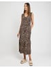 Threadbare Sommerkleid THB Byers Tiered in Braun