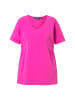 Ulla Popken Shirt in kräftiges pink