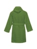 REDBEST Frottier Kinder-Bademantel mit Kapuze Chicago in grün