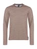 elkline Sweatshirt Freejazz in mudbrown - sand