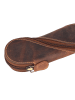 Greenburry Vintage Brillenetui Leder 17 cm in brown