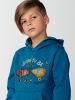 KOROSHI JUNGE SWEATSHIRT in petrol