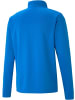 Puma T-Shirt "TeamRISE 1/4 Zip Top" in Blau