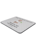 Mr. & Mrs. Panda Mouse Pad Beamtin Leidenschaft mit Spruch in Grau Pastell
