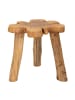 Mauro Ferretti Tisch aus recyceltem Holz, 50x47x50 cm.