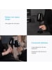Intirilife Wein Glas Set 500ml in 2x 500ml Schwarz