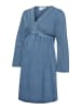mama licious Kleid in Dark Medium Blue Denim