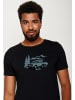 GreenBomb T-Shirt Nature Getaway in Schwarz