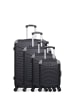 WAVE PARIS 4 tlg. Kofferset CONGO-M in Schwarz (95L/64L/37L/26L)