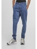 Urban Classics Urban Classics Antifit Denim in mid deep blue washed