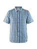 FJÄLLRÄVEN Kurzarmshirt Abisko Cool Shirt SS M in Rauchblau