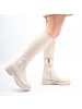 POSH by Poelman Stretch-Stiefel "CYBELE" in Creme