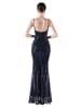 Moda Minx Abendkleid Gabrielle in blue