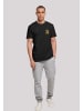 F4NT4STIC T-Shirt Rubber Duck Captain TEE UNISEX in schwarz