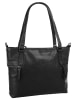 SPIKES & SPARROW Shopper echt Leder in schwarz