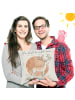 Mr. & Mrs. Panda Kuschelkissen 40x40 Hirsch Skandi-Hygge Design ... in Weiß