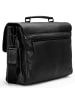Farmhood Memphis Aktentasche XXL 3 Fächer Leder 39 cm in black 2