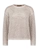 Betty Barclay Strickpullover mit Lochmuster in Patch Taupe/Beige