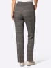 WITT WEIDEN Hose in taupe-graphit-bedruckt