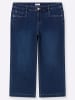 sheego 7/8-Jeans in blue-stone-washed
