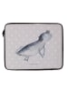 Mr. & Mrs. Panda Notebook Tasche Axolotl Schwimmen ohne Spruch in Grau Pastell