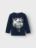 name it Langarmshirt NMMNIJAL JURASSIC LS TOP in dark sapphire