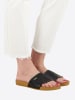 Reef Slipper Cushion Scout Perf in Black/Tan