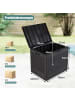 COSTWAY Gartenbox 96 L in Anthrazit