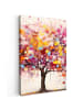 MuchoWow Leinwand bilder Farbiger Baum (BxH)