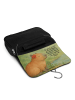 Mr. & Mrs. Panda Kulturtasche Capybara Blume Design mit Spruch in Weiß