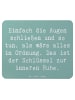 Mr. & Mrs. Panda Mousepad Spruch Innere Ruhe mit Spruch in Meeresbrise