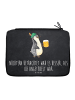 Mr. & Mrs. Panda Menschrmäppchen Pinguin Bier mit Spruch in Kreidetafel