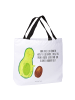 Mr. & Mrs. Panda Schultasche Avocado Kern rollt mit Spruch in Weiß