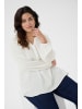 KAFFE curve Langarm-Bluse KCmahlena Regular fit in Chalk