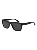 Polaroid Unisex Sonnenbrille Rechtwinklig Schwarz