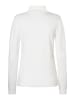 More & More figurbetonter Rollkragenpullover in off white