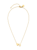 PURELEI Kette Letter Heart U Gold