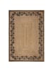 KADIMA DESIGN Nachhaltiger Jute-Teppich mit floralem Druck