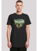 F4NT4STIC Long Cut T-Shirt Harry Potter Magical Forest in schwarz