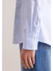 Seidensticker Kelchkragenbluse Slim in Hellblau