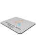 Mr. & Mrs. Panda Mouse Pad Maus Stricken mit Spruch in Grau Pastell