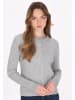 DreiMaster Women Cardigan in light grey melange