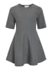 Vila Minikleid in Dark Grey Melange