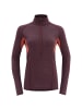 DEVOLD W RUNNING MERINO 130 ZIP NECK