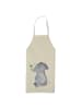 Mr. & Mrs. Panda Schürze Elefant Biene ohne Spruch in Gelb Pastell