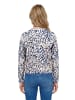 Betty Barclay Shirtjacke mit Rippenstruktur in Dark Blue/Beige