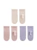 Sterntaler Baby Socken 3er-Pack Struktur in zartrosa